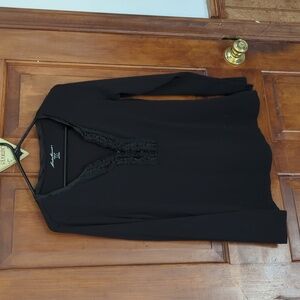 Women's Eddie Bauer Long Sleeve Black Shirt